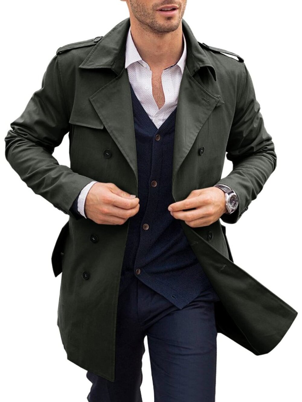 Mens Trench Coat N8684